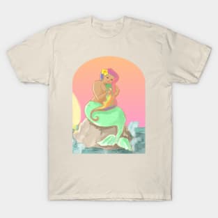 Rainbow Sherbet Mermaid T-Shirt